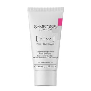 NEW SYMBIOSIS SKINCARE Rejuvenating Gentle Face Exfoliator FULL SIZE 50ml/1.7oz